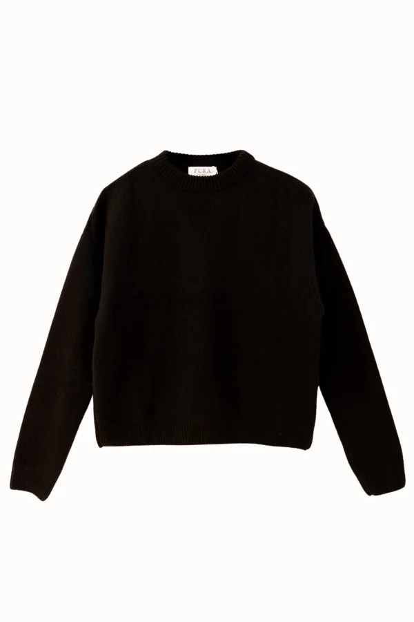 Pura Cashmere Classic Crewneck Sweater
