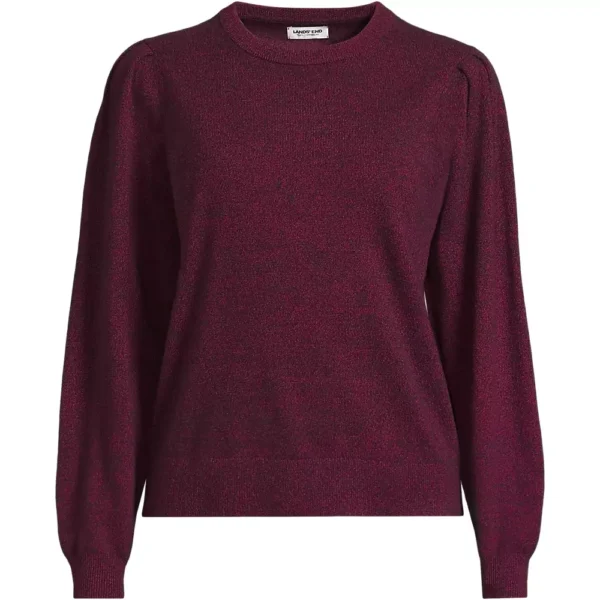 Lands' End Women's Cashmere Crewneck Sweater