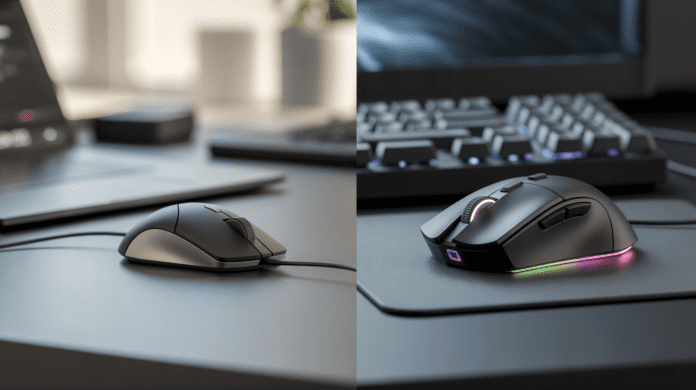 gaming mouse vs regular mouse for work