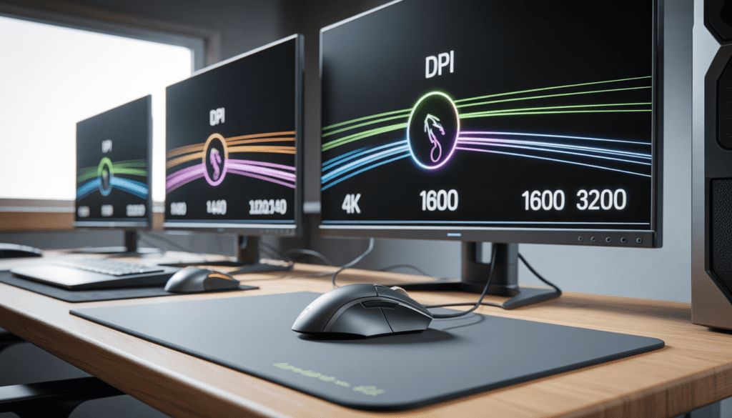 does resolution affect mouse dpi