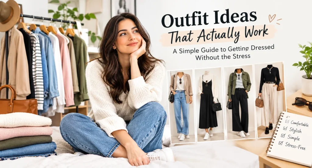 Outfit Ideas That Actually Work: A Simple Guide To Getting Dressed Without The Stress