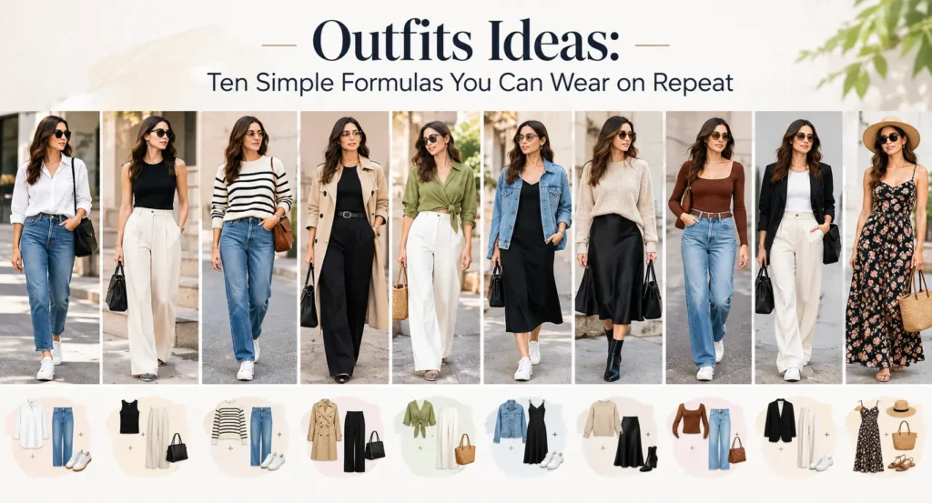 Outfits Ideas: Ten Simple Formulas You Can Wear On Repeat